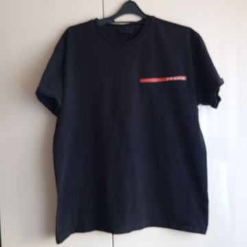 PRADA ORIGINAL ČRNA BOMBAŽNA MAJCA XL