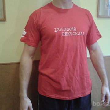 Rdeča majica izberimo rektorja
