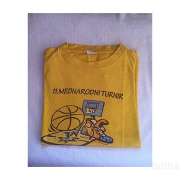 Rumena moška majica 11. MEDNARODNI TURNIR V KOŠARKI, UGODNO