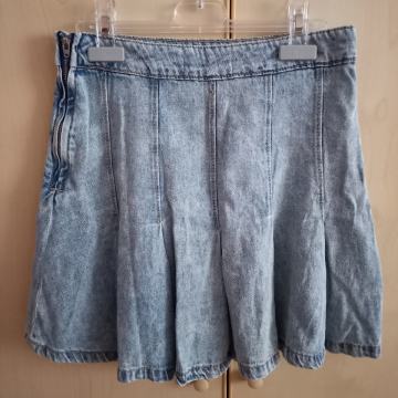 Mini krilo iz jeansa, XS