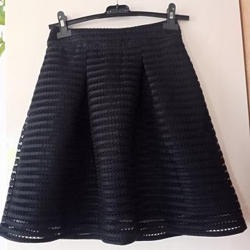 ONLY ČRNO MREŽASTO KRATKO KRILO 32/34