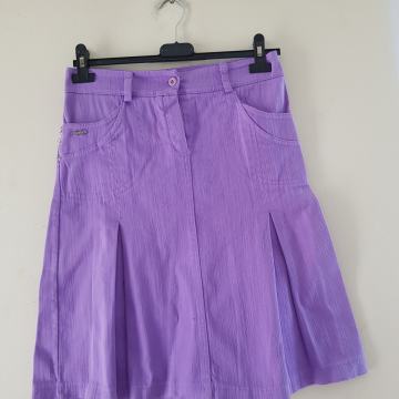 VIJOLOČNO JEANS KRILO 36/38