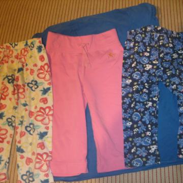Dekliške kratke hlače-bombazne, vel.110-116