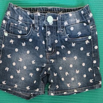 Hlače kratke jeans št. 116