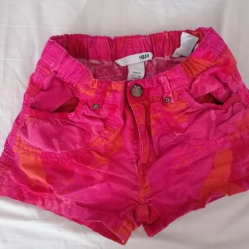 Kratke hlače H&M 116 deklica