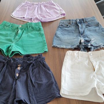 Prodam dekliške kratke hlače št 164