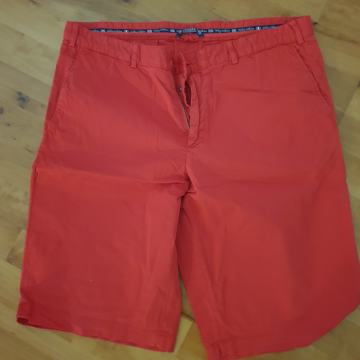 KRATKE HLAČE, PAUL & SHARK, XL, rdeče, nove