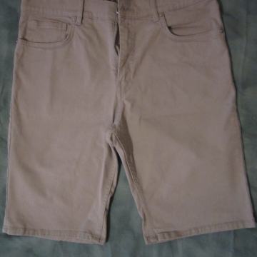 Kratke hlače slim fit sive H&M