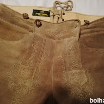 Usnjene hlače, lederhosen-Meindl