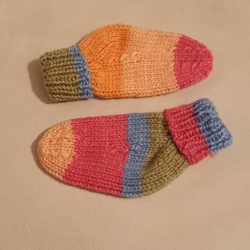 IDEJA ZA MIKLAVŽA:ROČNO PLETENE NOGAVICE-HAND MADE