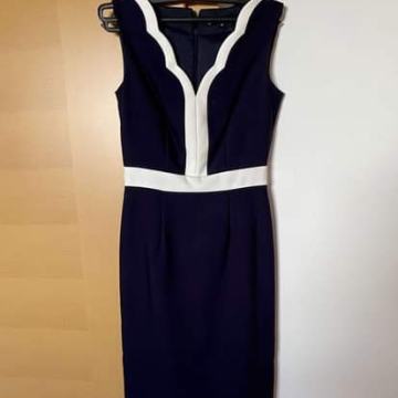 Comma obleka & bel suknjič