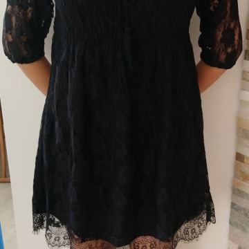 Črna poletna tunika