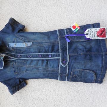 DESIGUAL JEANS NOVA OBLEKA Z ETIKETO 34/36