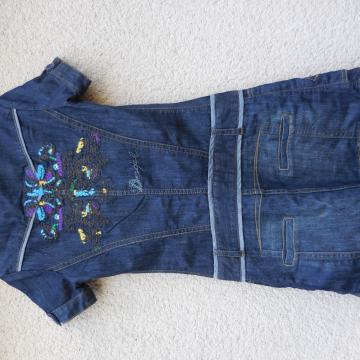 DESIGUAL JEANS NOVA OBLEKA Z ETIKETO 34/ 36