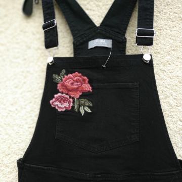 DOROTHY PERKINS NOVA ČRNA JEANS OBLEKA