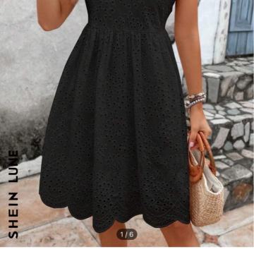 Shein crna oblekca, velikost M