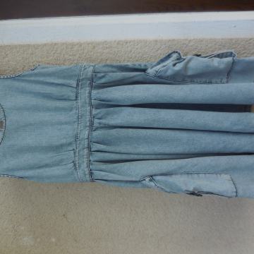 TOPSHOP NOVA SKATER JEANS OBLEKA 40