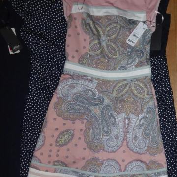 NOVA s. Oliver pisana obleka št. 34/36