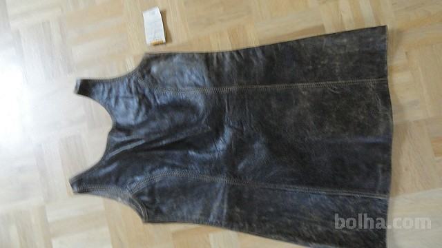 VINTAGE ŽENSKO USNJENO OBLEKO- URKO KAMNIK- ŠT.13