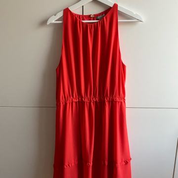 Ženska rdeča kratka obleka št. 40 H&M