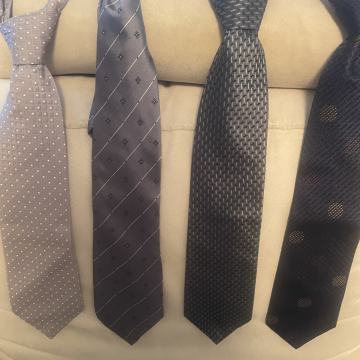 4 X SVILENE KRAVATE KOT NOVE