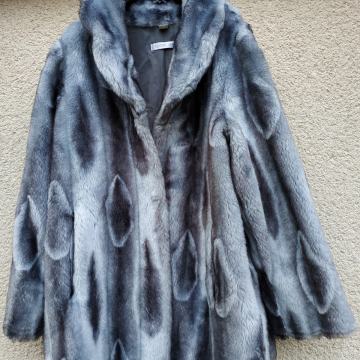 COUTURE LINE SIVA JAKNA IZ UMETNEGA KRZNA 40/42