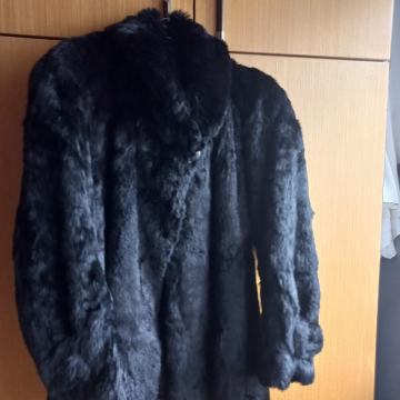 Krznena jakna plašč 42/44