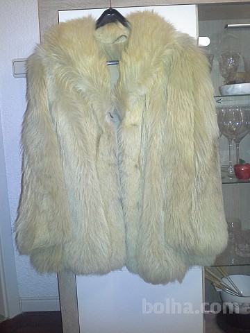 krznena jakna - kot nova