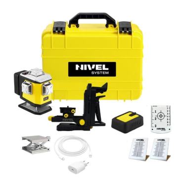 NIVEL SYSTEM CL5R Križni linijski laser, rdeči ž.,+/-1,5mm/10m