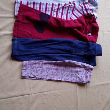 Dekliške pajkice in dolge hlače št. 98, podarim dodatne pajkice