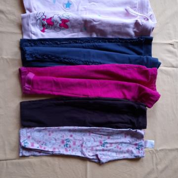 Dekliške pajkice in dolge hlače št. 98, podarim dodatne pajkice