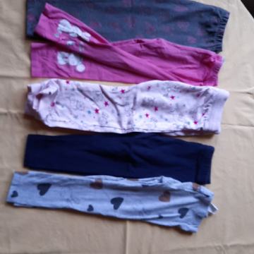 Dekliške pajkice in dolge hlače št. 98, podarim dodatne pajkice