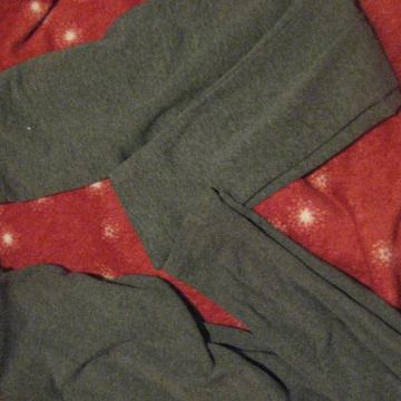 Dekliške tople pajkice-sive, vel.146-152, 2kom