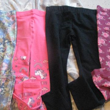 Dekliške tople tople pajkice, vel 146-152, 3kom+1 kom podarim