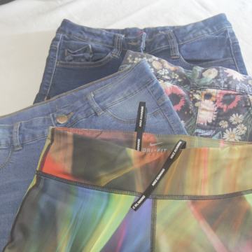 Legice, pajkice, jeans 158