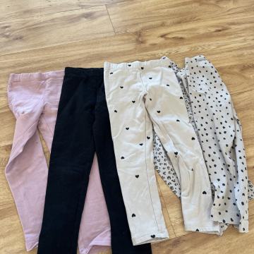 Podlozene h&m hlace 110 5kom