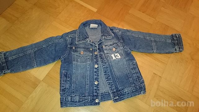 Sweatshirt HOODIE kapucar  + jeans jakna vel. 110 (pkt 362)