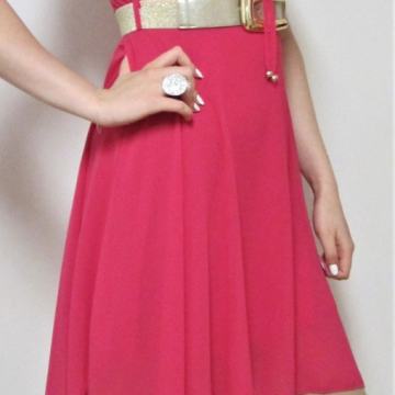 Maturantska obleka, obleka za valeto ali birmo, svečana obleka št. S