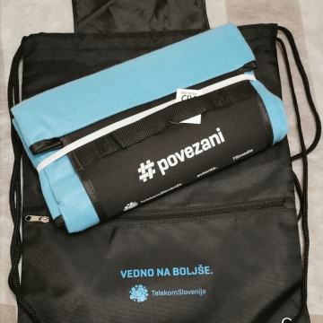 Nahrbtna vreča, nahrbtna torba, s priloženo podlogo (tanjše pokrivalo)