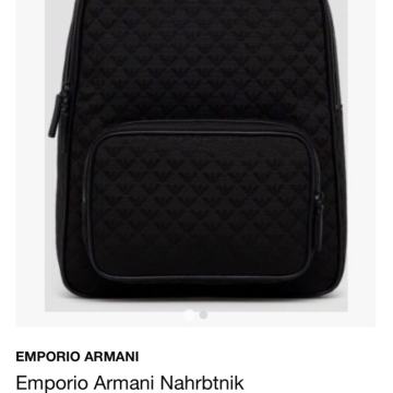 Nahrbtnik Emporio Armani