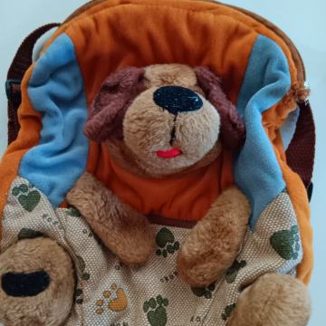 Nahrbtnik kuža za v vrtec