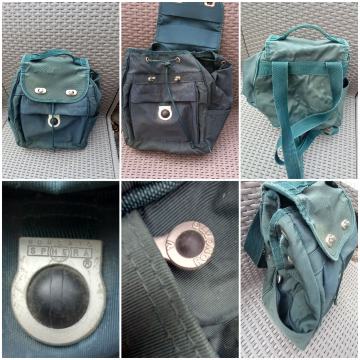 Smaragdno- zeleni Nahrbtnik RONCATO, Made in Italia