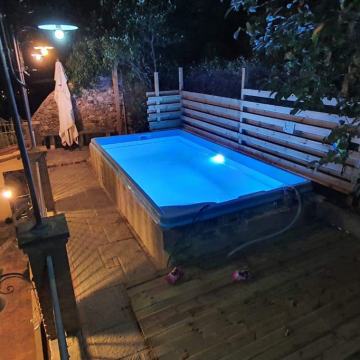 GFK-bazen MALEDIVES 6.0 x 3.0 x 1.35, popolnoma izoliran z opremo