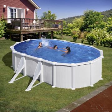 NOV GRE POOL OVALNI MONTAŽNI BAZEN - SET- 610x375x120cm