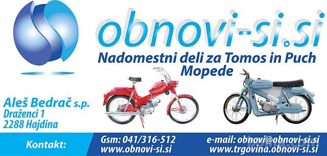 Tomos in Puch Novi rezervni deli