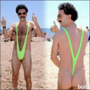 Moške Borat kopalke