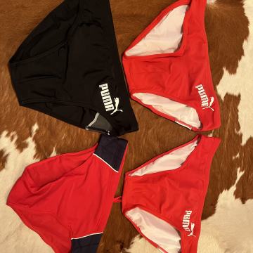 Prodam Moške kopalke 4x, št. S, barva (rdeča in črna), cena 15€