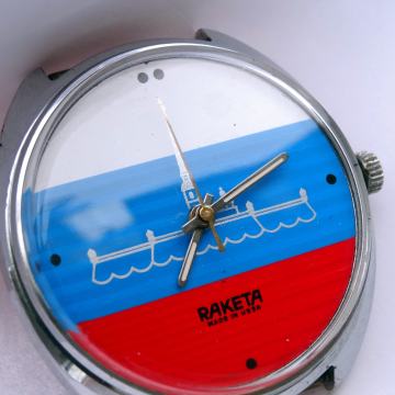 39mm RAKETA Mother Russia Rusija USSR mehanska moška ročna ura vintage