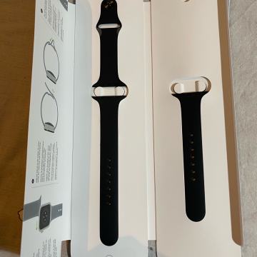 Apple watch sport band 44mm Black NOVO - glej opis