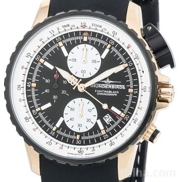 Aviator ročna ura Thunderbirds FightingBlackChrono Rosé....